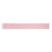 Ruban En Satin Bubblegum rose couleur solide (Devant)