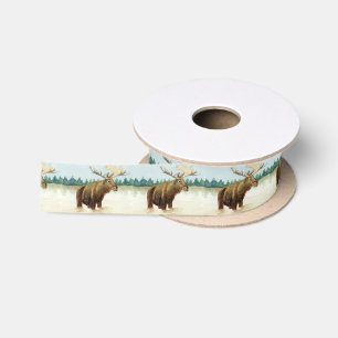 Ruban En Satin Bull Moose