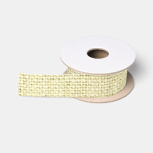 Ruban En Satin Burlap neutre