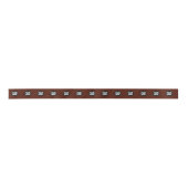 Ruban En Satin Business Logo Template Custom Brown (Devant)