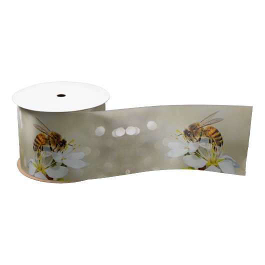 Ruban En Satin Busy Bee (Bobine)