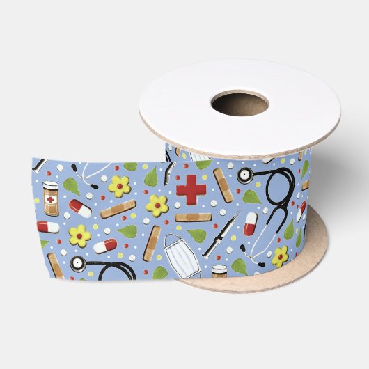 Ruban En Satin Cadeau de docteur (Bobine)