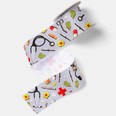 Ruban En Satin Cadeau d'infirmière (Dos)