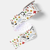 Ruban En Satin Cadeau infirmière (Dos)