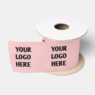Ruban En Satin Cadeau personnalisé avec logo de l'entreprise