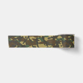 Ruban En Satin Camouflage de forêt (Devant)