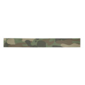Ruban En Satin Camouflage Vert Camo Motif de l'armée (Devant)