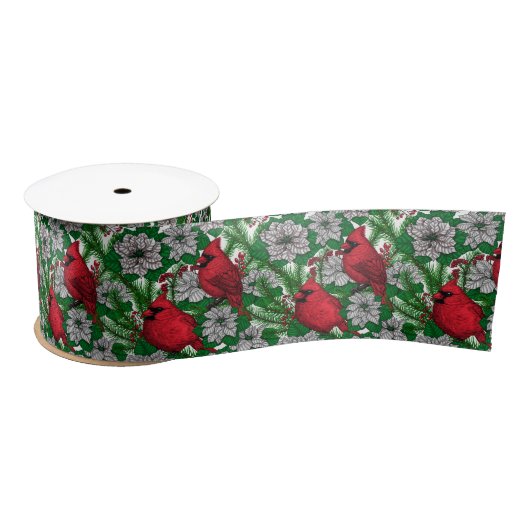 Ruban En Satin Cardinaux 2 (Bobine)
