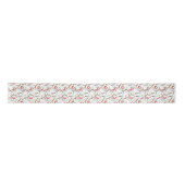 Ruban En Satin Cardinaux rouges Snowtree Motif Noël Ruban (Devant)