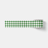 Ruban En Satin Carreaux verts (Devant)