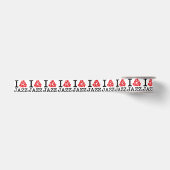 Ruban En Satin Carte I 45 Jazz (Devant)