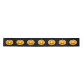 Ruban En Satin Carton mignon Halloween Jack O’Lantern Citrouille (Devant)