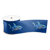 Ruban En Satin Cartoon Shark (Bobine)