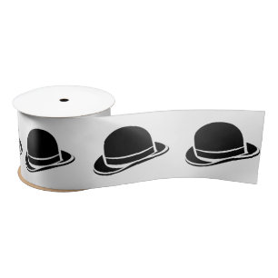 Ruban En Satin Casquette noir