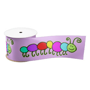 Ruban En Satin Caterpillar / Raupe Netty + vos idées