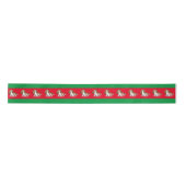 Ruban En Satin Cavalier King Charles Spaniel Dessin Chien rouge (Devant)