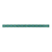 Ruban En Satin Ceinture celtique - Ruban Motif bleu vert (Devant)