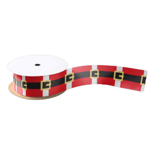 Ruban En Satin Ceinture de Suit Père Noël