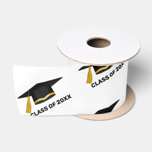 Ruban En Satin Célébration de graduation minimaliste moderne