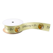 Ruban En Satin Célébration du Baby shower de la Lune (Bobine)
