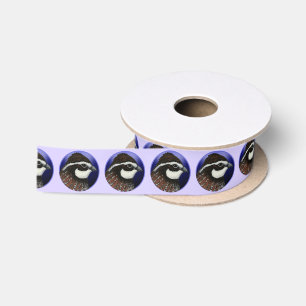 Ruban En Satin Cercle principal de cailles