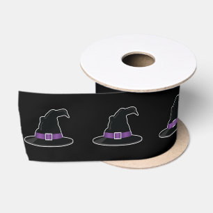 Ruban En Satin Chapeaux de sorcière de dessin animé avec du viole