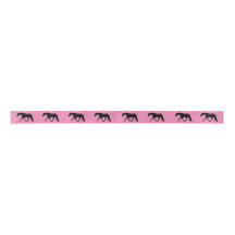 Chasseur Horse Ruban Noir