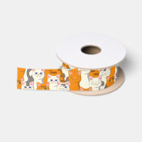 Chats blancs et gingembre motif yeux verts yeux bl
