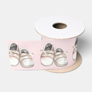 Ruban En Satin Chaussures de bébé pour Baby Shower