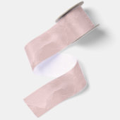 Ruban En Satin Chic Fête de Mariage Perle Rose (Dos)
