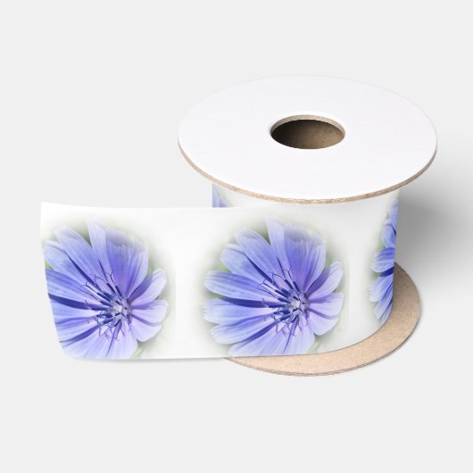 Ruban En Satin chicorée bleu pourpre (Bobine)