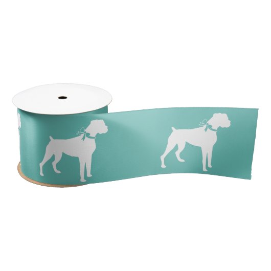 Ruban En Satin Chien de boîte Chien chiot (Bobine)