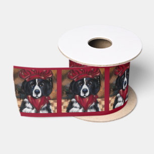 Ruban En Satin Chien de Terre-Neuve