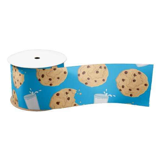 Ruban En Satin Chocolat Chip Cookie Enfants 1er Anniversaire Part (Bobine)