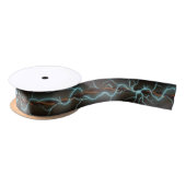 Ruban En Satin Chocs électriques fil Frayé Steampunk Narrow (Bobine)