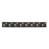 Ruban En Satin Chouette mystique Silver and Gold Sparkmoon (Devant)