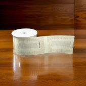 Ruban En Satin "Christmas Carol" Histoire | Ribbon Satin de Noël