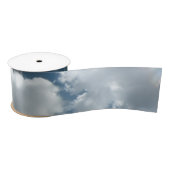 Ruban En Satin Ciel (Bobine)