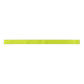 Ruban En Satin Citron amer (couleur solide) (Devant)