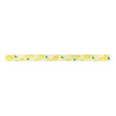 Ruban En Satin Citrons jaunes frais (Devant)
