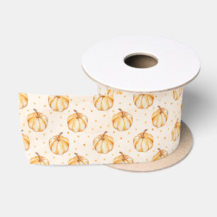 Ruban En Satin Citrouille d'automne