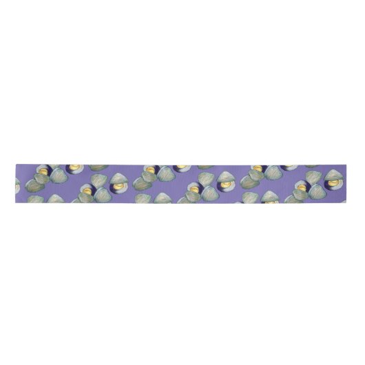 Ruban En Satin Clambos de littleneck Clambake Clambake Clam creus (Devant)