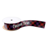 Ruban En Satin Clan Brown Tartan (Bobine)