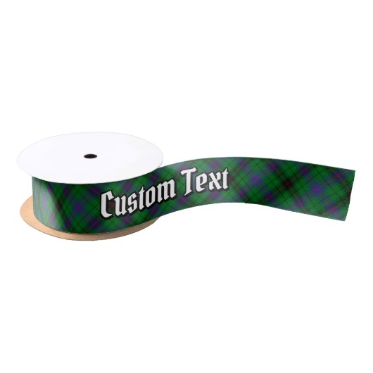 Ruban En Satin Clan Davidson Tartan (Bobine)