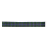 Ruban En Satin Clan MacKenzie Plaid Tartan Green Purple Check (Devant)