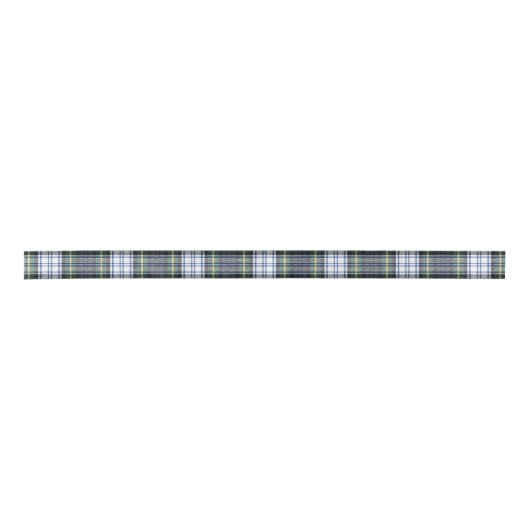 Ruban En Satin Clan Plaid Classique Gordon Rustic Tartan (Devant)