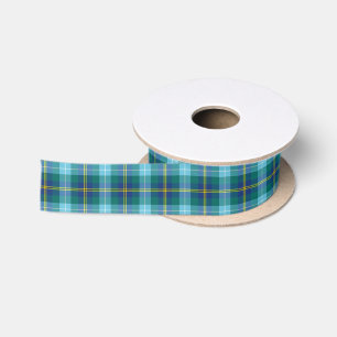Ruban En Satin Clan Porteous Tartan