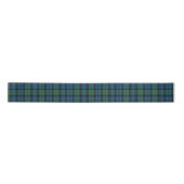 Ruban En Satin Clan rustique Green Plaid Campbell Tartan (Devant)