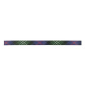 Ruban En Satin Clan Rustique Plaid Sutherland Élégant Tartan (Devant)