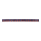 Ruban En Satin Clan Tartan Plaid MacLachlan rouge pourpre (Devant)